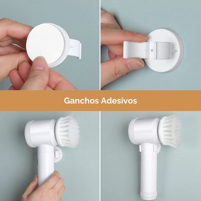 Escova Elétrica MultiClean 5 em 1
