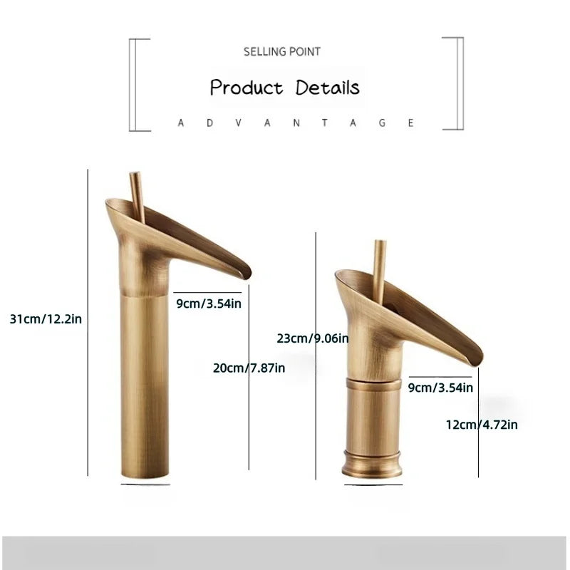 Torneira Premium Cuba Estilo Cascata - Utilidades Casa