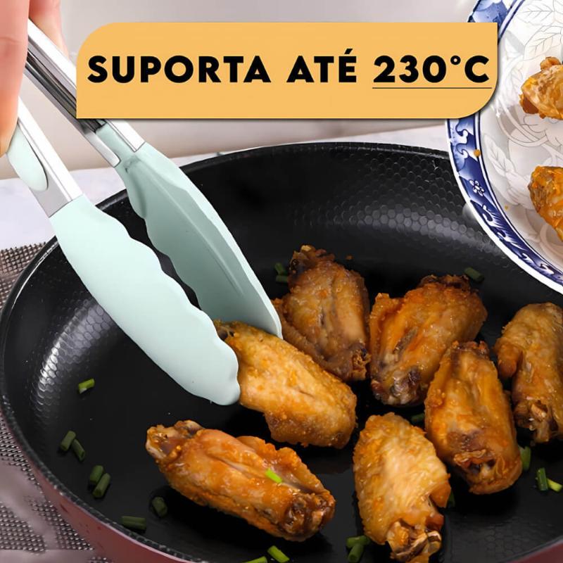 Kit Jogo 12 Peças Utensílios de Cozinha Silicone