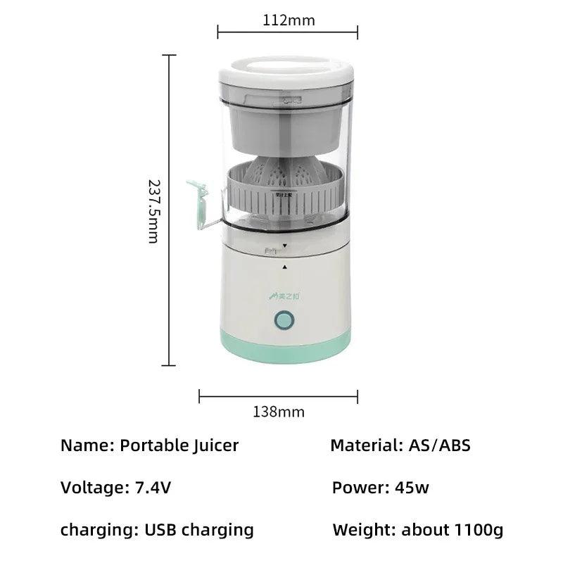 Espremedor de Suco Automático e Portátil - Loja Utilidades Casa