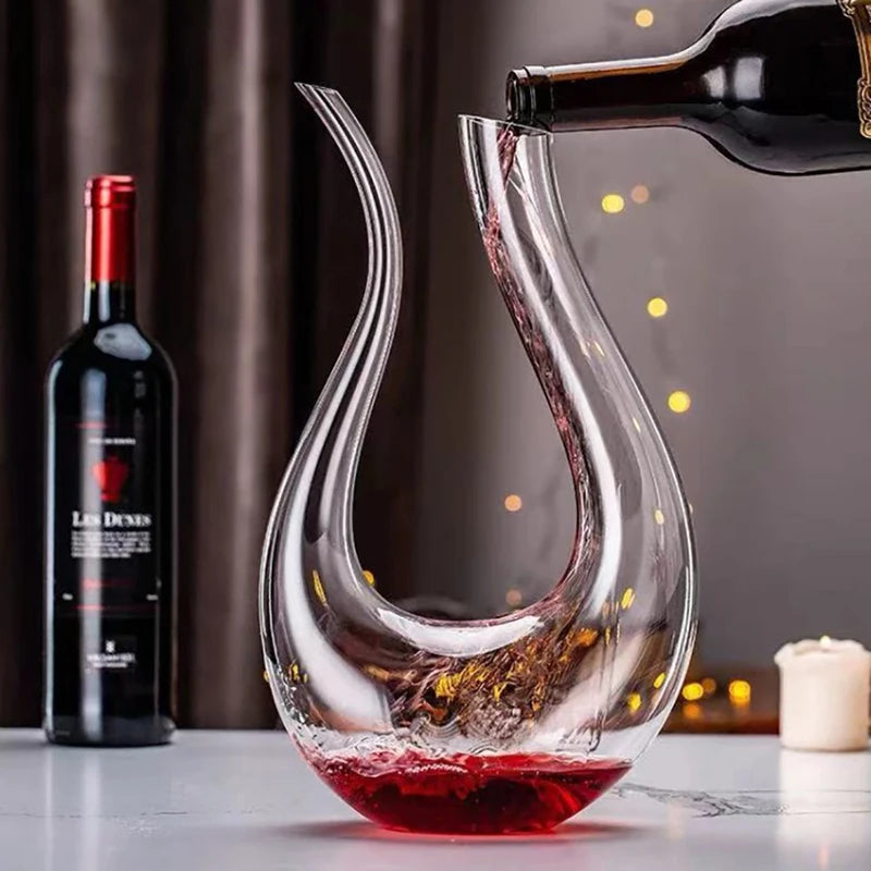 Decanter de Vinho em Formato de U