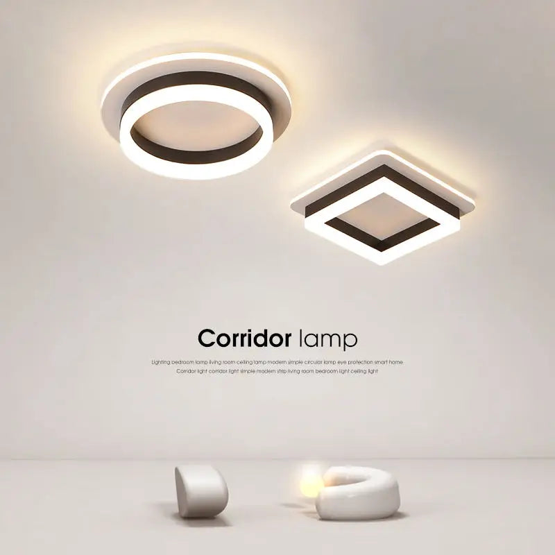 Luminária de Teto Formas Geométricas em LED - Utilidades Casa