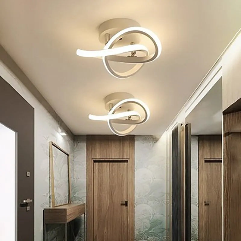 Lustre Moderno Minimalista em LED - Utilidades Casa