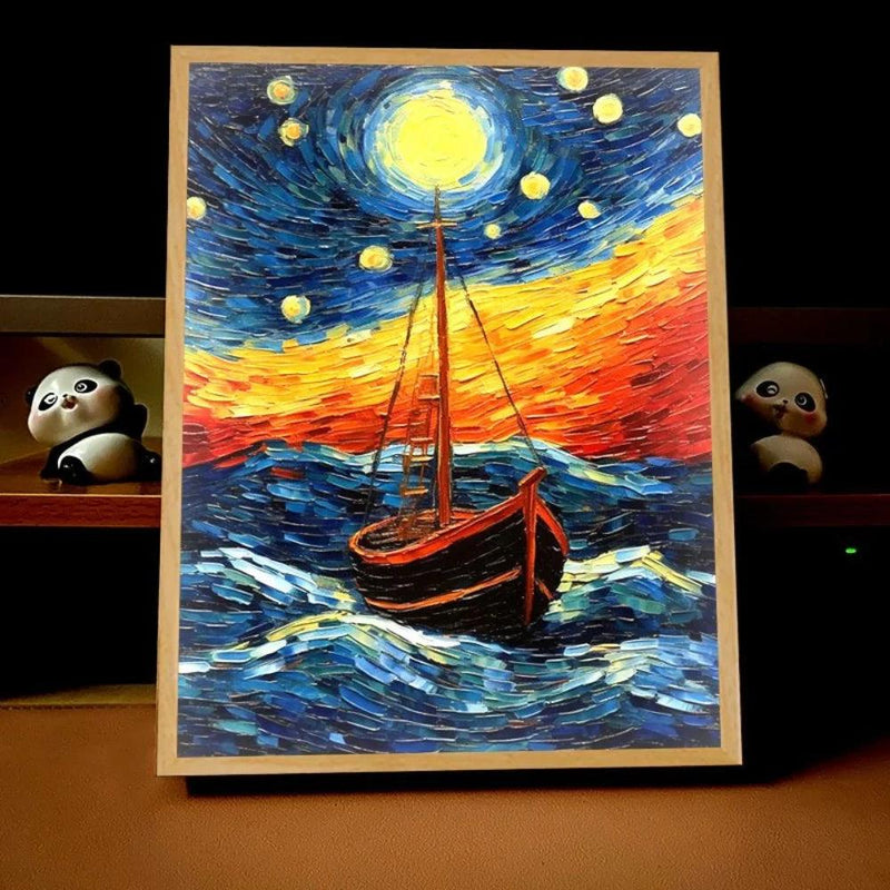 Quadro LED Artes Van Gogh - Loja Utilidades Casa