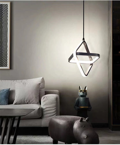 Luminária Pendente Formas Geométricas em LED - Utilidades Casa