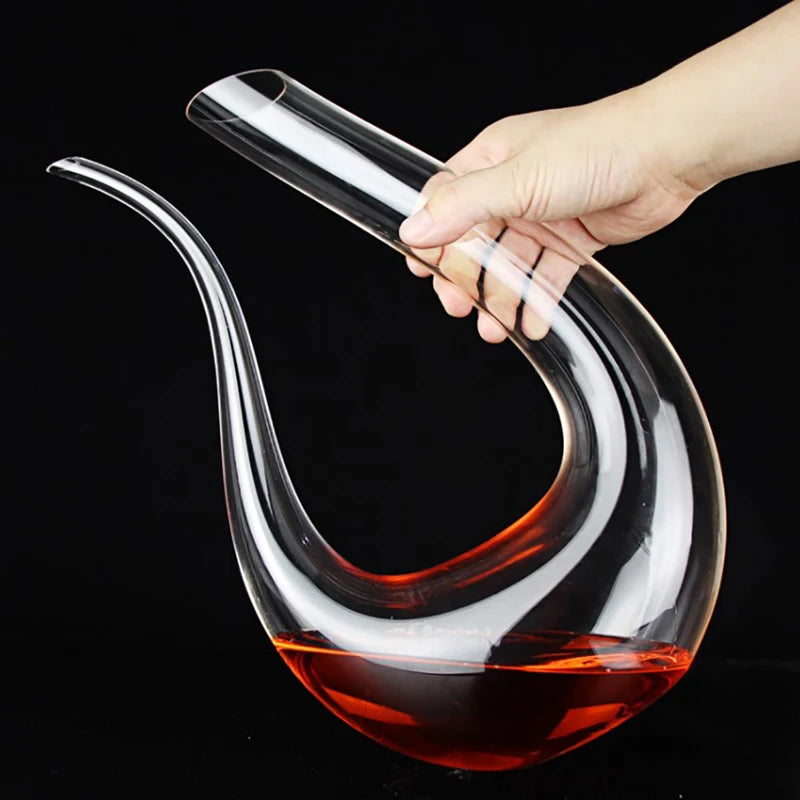 Decanter de Vinho em Formato de U