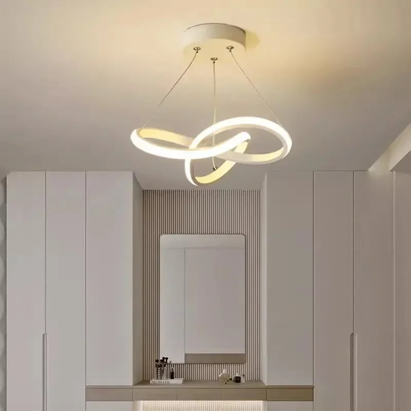 Lustre Pendente Moderno Minimalista em LED