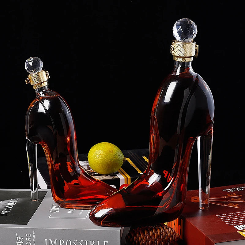 Dispensador Salto de Cristal Decanter Vinho/Whisky/Licor