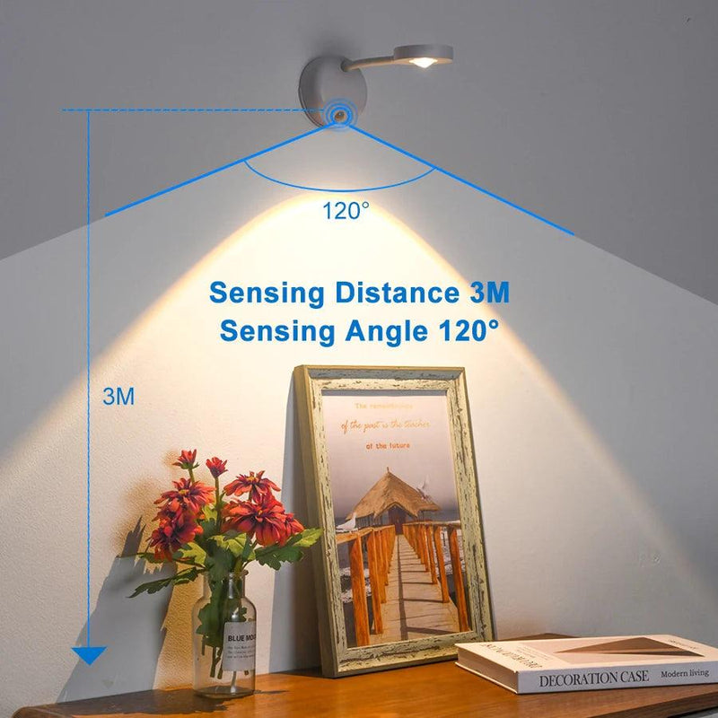 Lâmpada LED de Parede com Sensor de Movimento - Loja Utilidades Casa