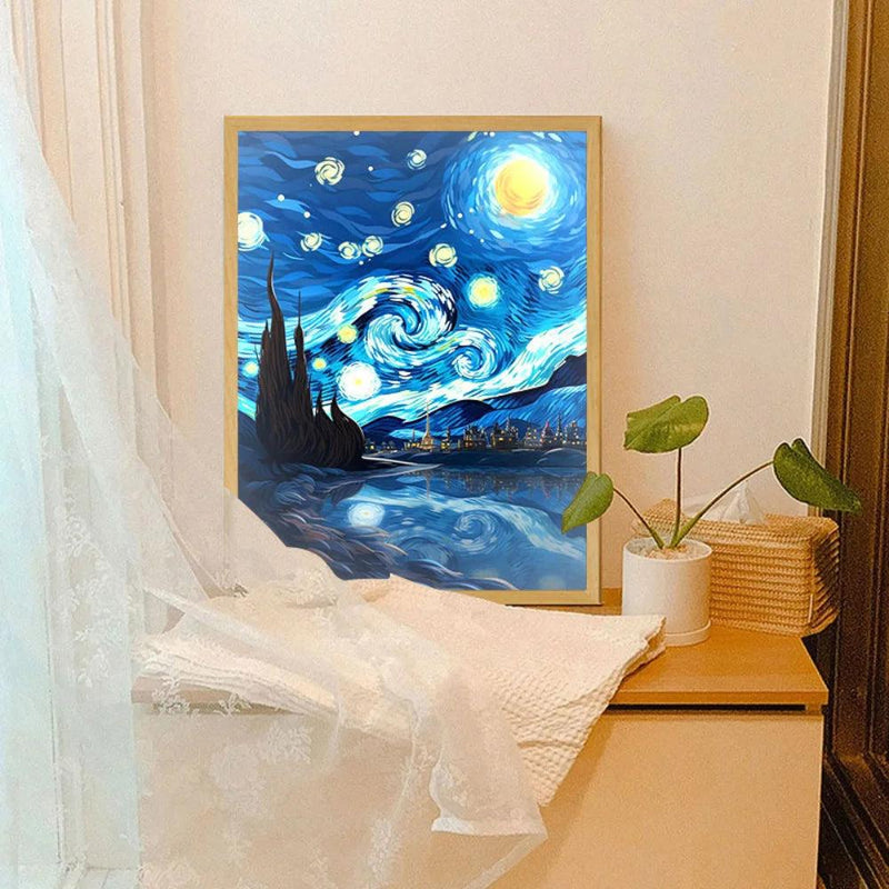 Quadro LED Artes Van Gogh - Loja Utilidades Casa