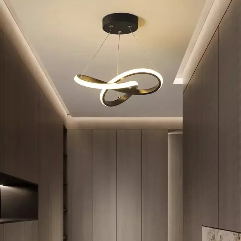 Lustre Pendente Moderno Minimalista em LED