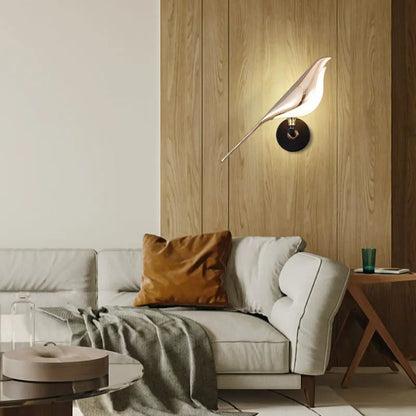 Arandela Minimalista Pássaro Touch em LED  - Utilidades Casa
