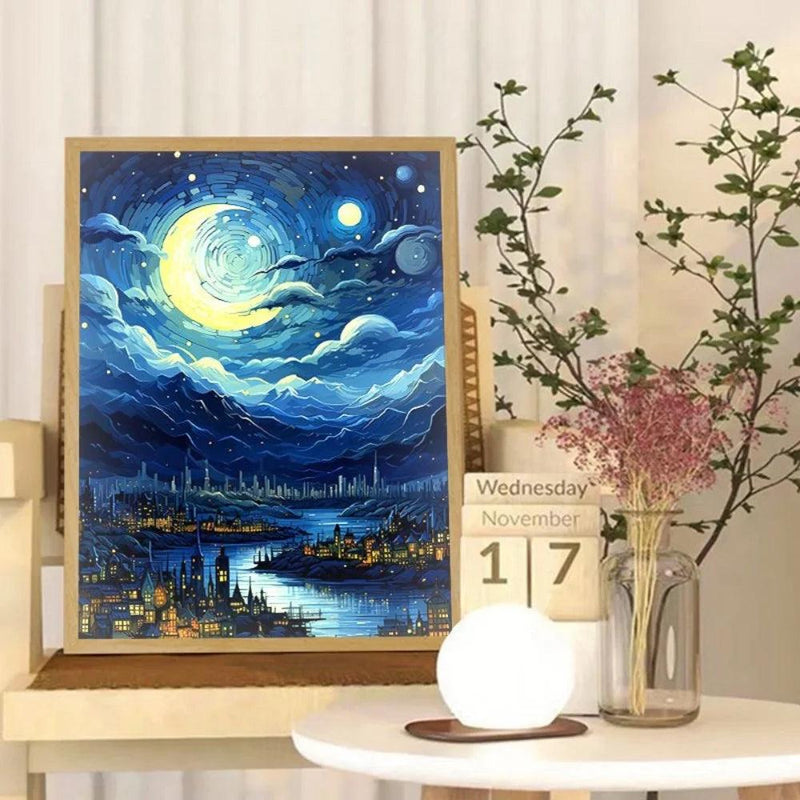 Quadro LED Artes Van Gogh - Loja Utilidades Casa