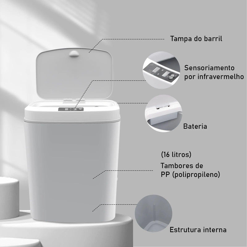 Lixeira Inteligente - Loja Utilidades Casa