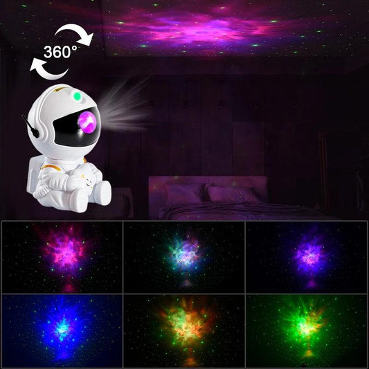 Astronauta Projetor LED Galáxia - Loja Utilidades Casa